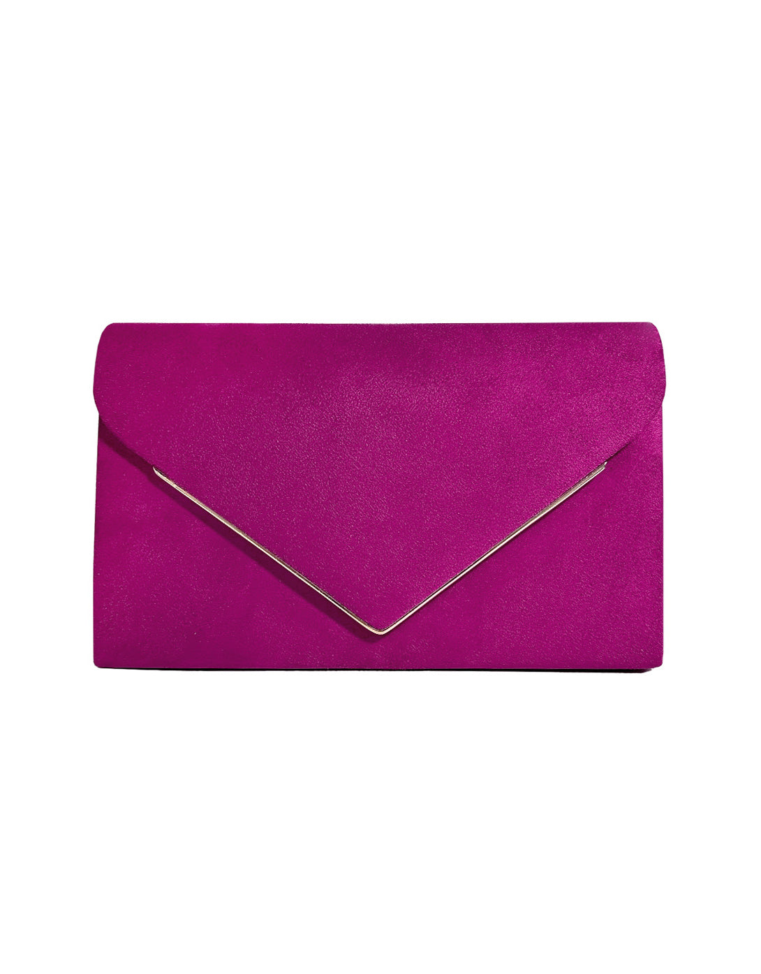 Clutch Donna in Velluto Effetto Camoscio Elegante