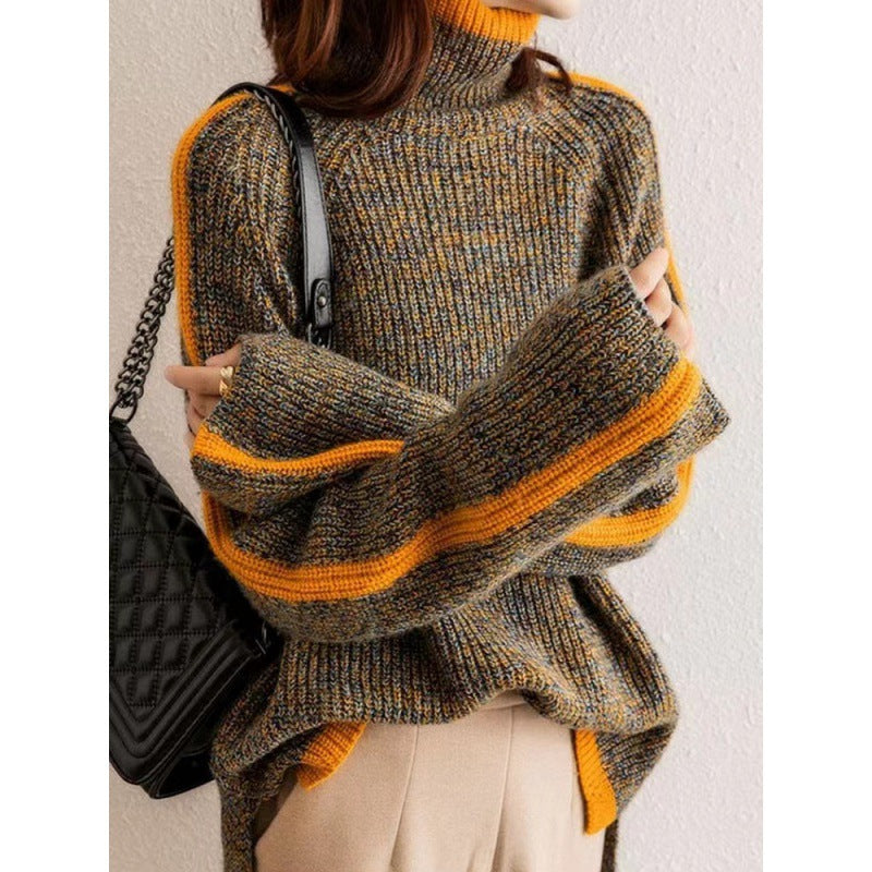 Maglione Donna Dolcevita Morbido