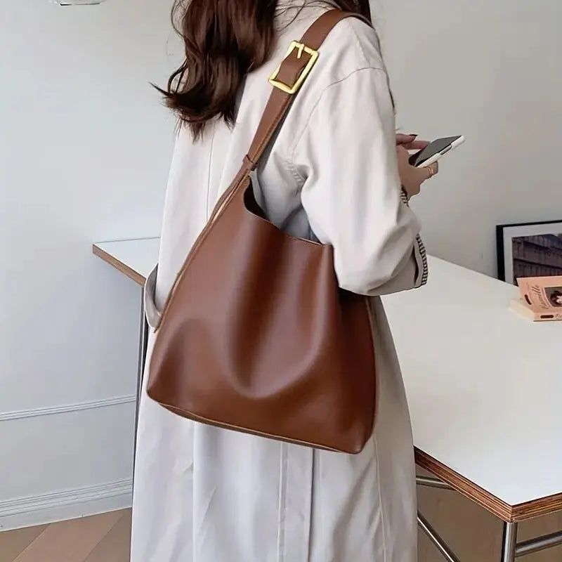 Borsa Semplice Donna Tessuto Leggero Manico Corto - Brentozzi