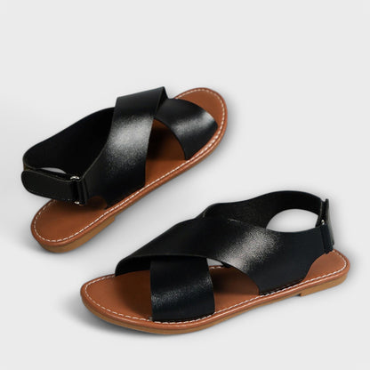 Sandali Donna con Fibbia Regolabile