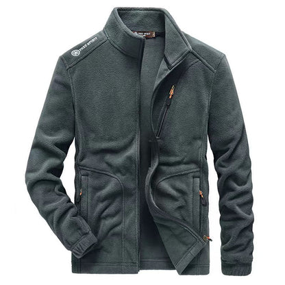 Giacca Uomo Collo Alto con Tasche con Zip