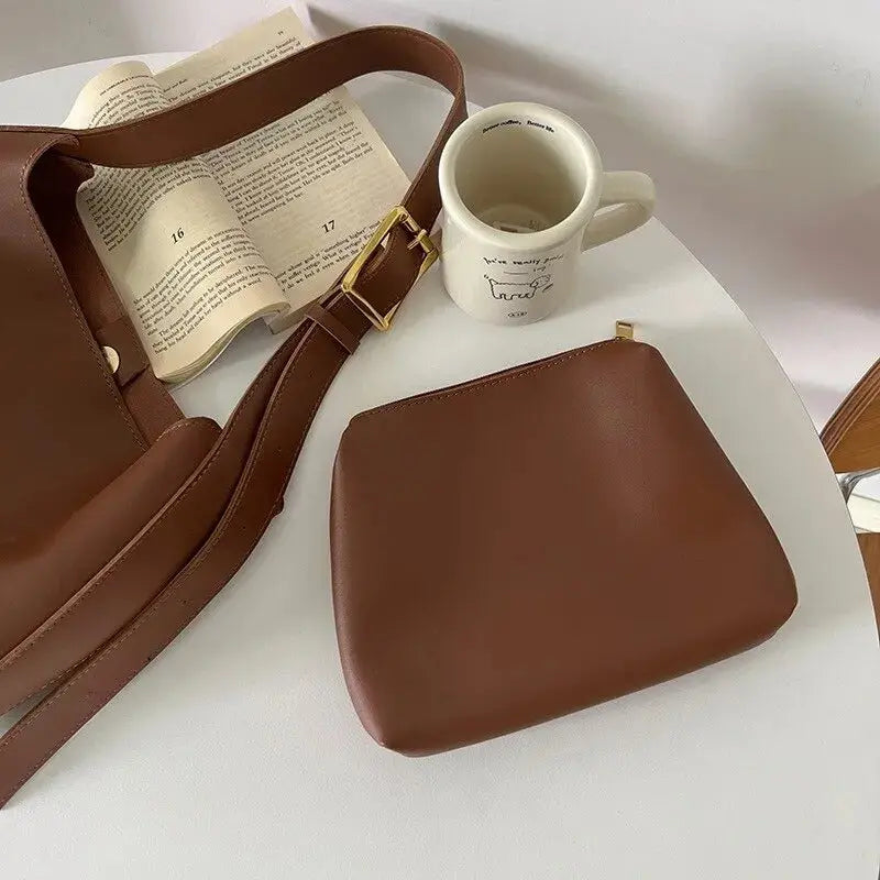 Borsa Semplice Donna Tessuto Leggero Manico Corto