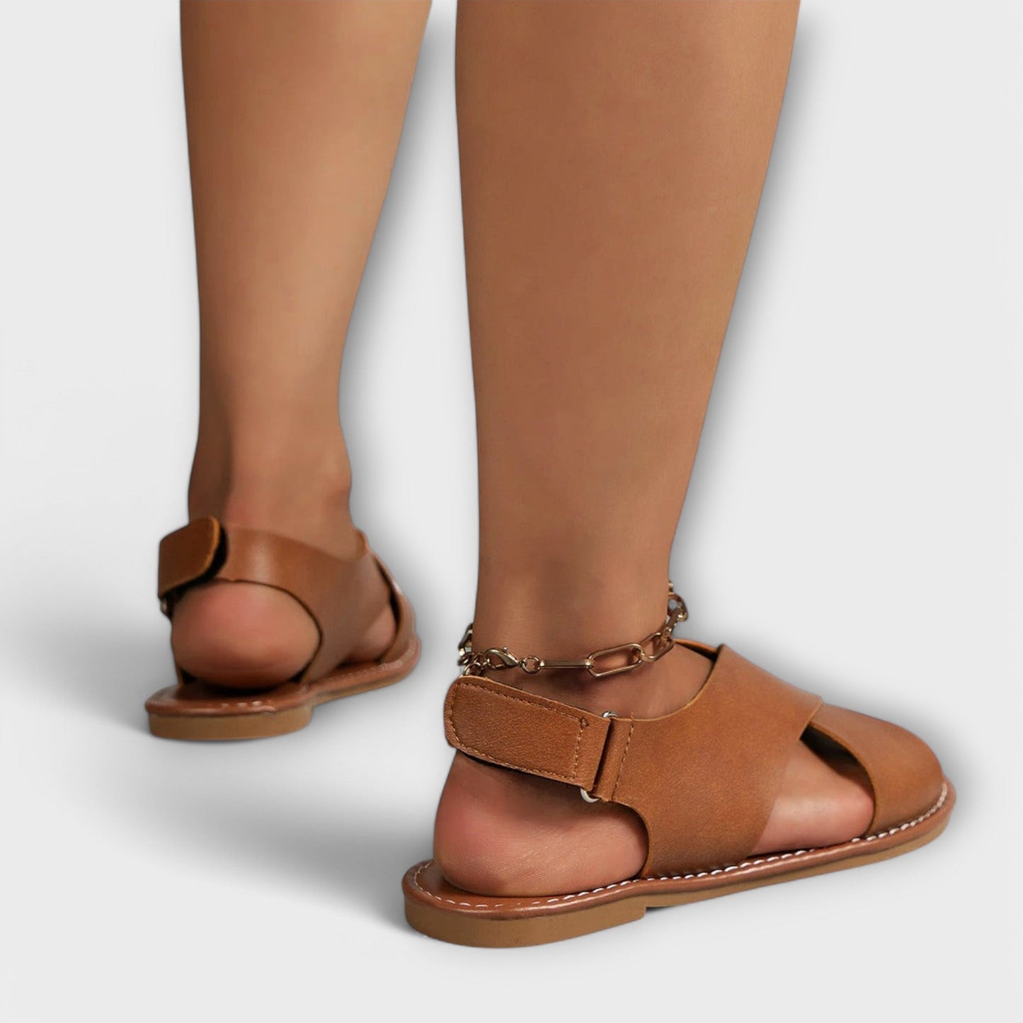 Sandali Donna con Fibbia Regolabile