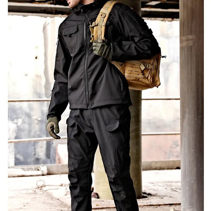 Giacca Softshell Uomo Impermeabile e Antivento Outdoor