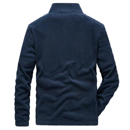 Giacca Uomo Collo Alto con Tasche con Zip
