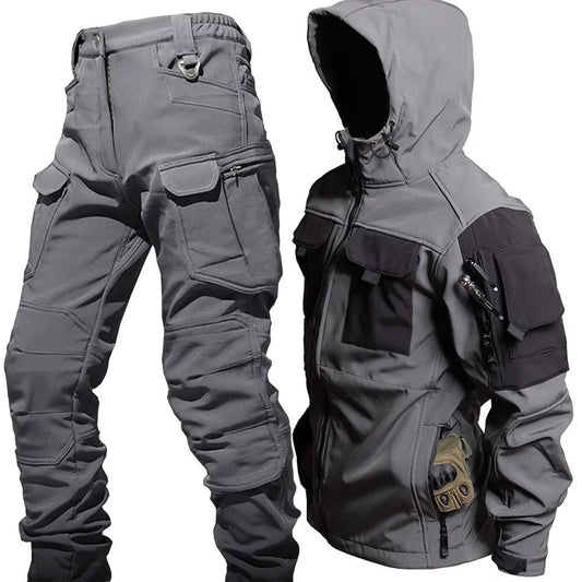 Giacca e Pantaloni Uomo in Tessuto Tecnico Invernale - Brentozzi