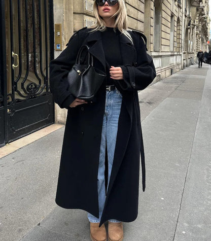 Cappotto Invernale Donna Lungo Oversize Caldo