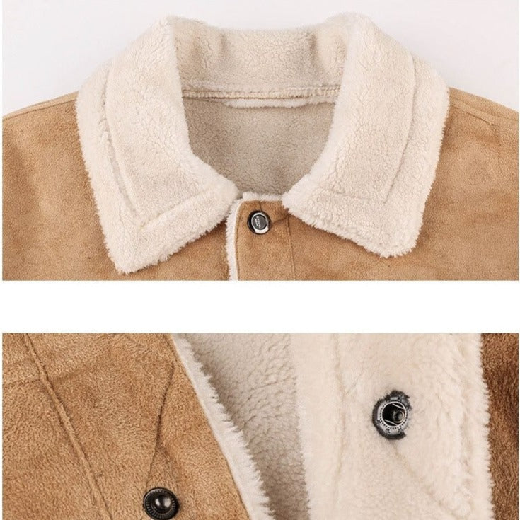 Giacca Biker Uomo in Ecopelle con Tasche Stile Comodo