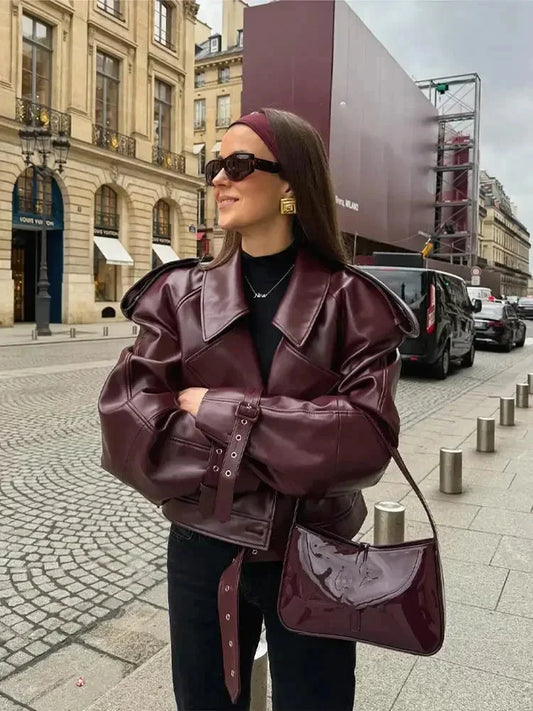 Cappotto Trench Donna Corto con Cintura - Vesarelli
