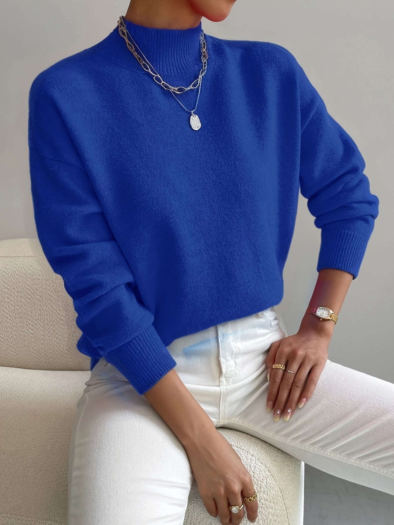 Maglione Dolcevita Donna Elegante e Comodo