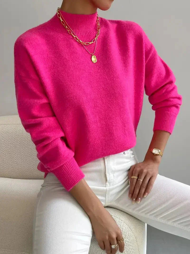 Maglione Donna Elegante Caldo Morbido