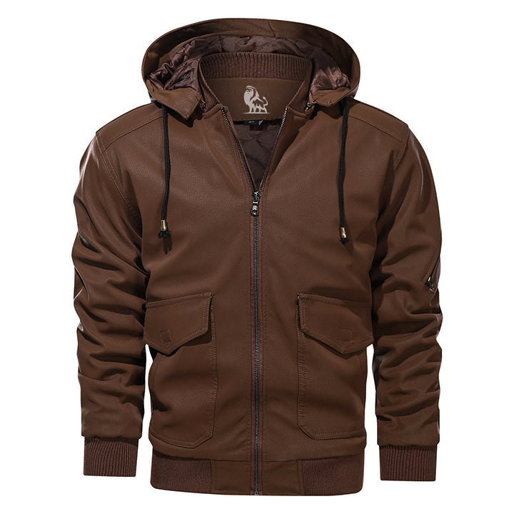 Giacca Pelle Uomo Stile Classico