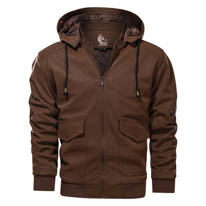 Giacca Pelle Uomo Stile Classico