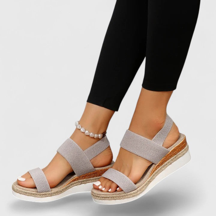 Sandali Donna Orthopedici Platform con Cinturini