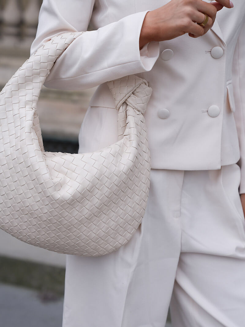Borsa Donna Intrecciata Media