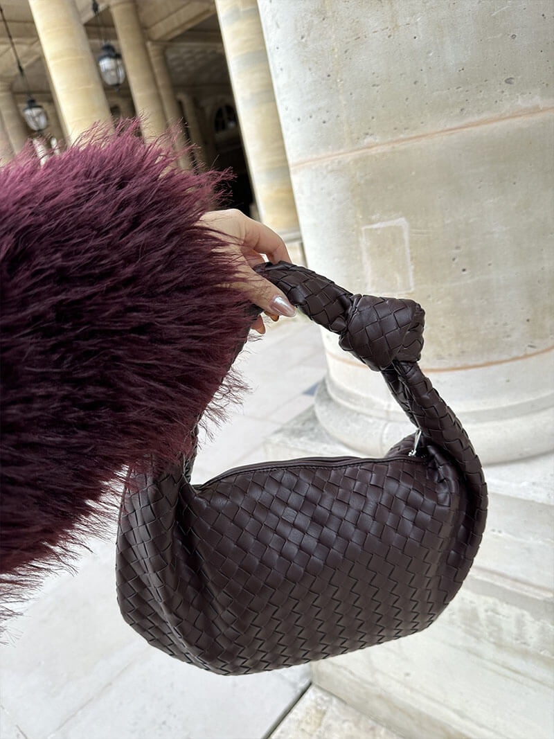 Borsa Donna Intrecciata Media