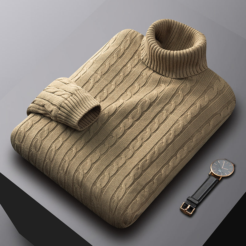 Cardigan Uomo in Maglia con Colletto e Bottoni
