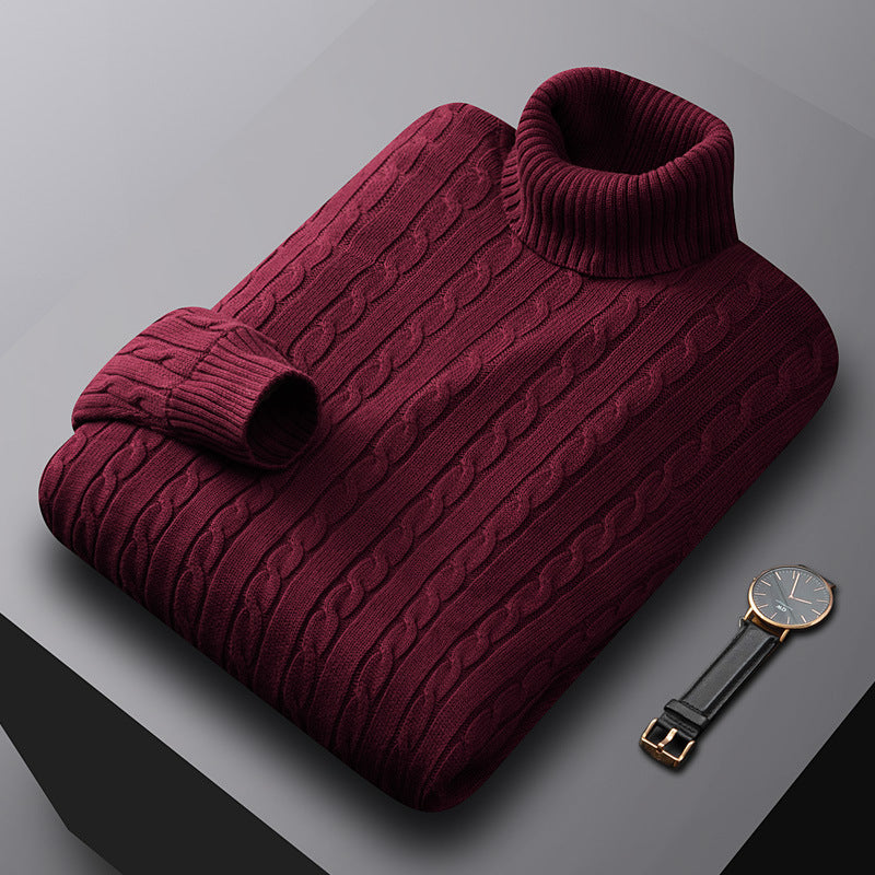 Cardigan Uomo in Maglia con Colletto e Bottoni - Brentozzi