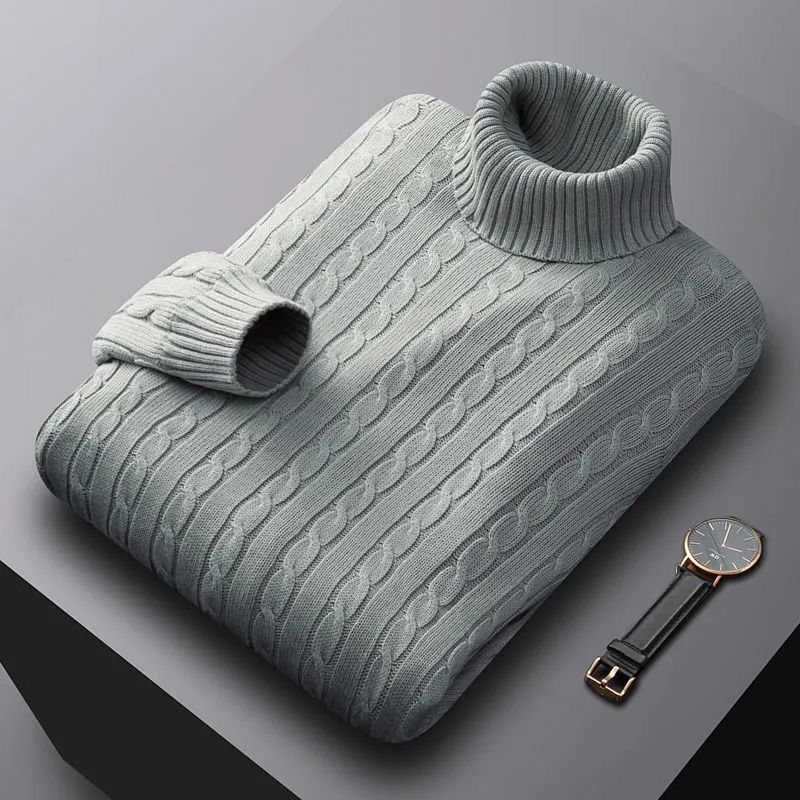 Cardigan Uomo in Maglia con Colletto e Bottoni
