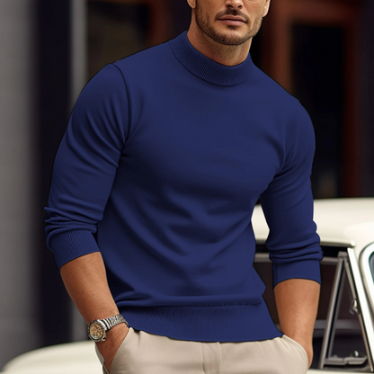 Maglione Uomo con Collo Alto