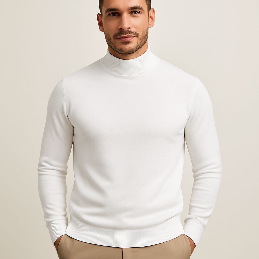 Maglione Uomo con Collo Alto - Brentozzi