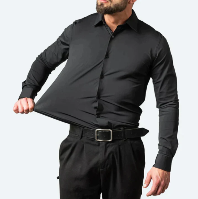 Camicia Uomo Slim Fit Collo Button-Down