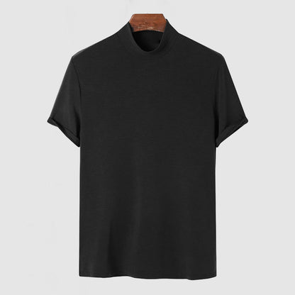 T-shirt Uomo Collo Alto Manica Corta