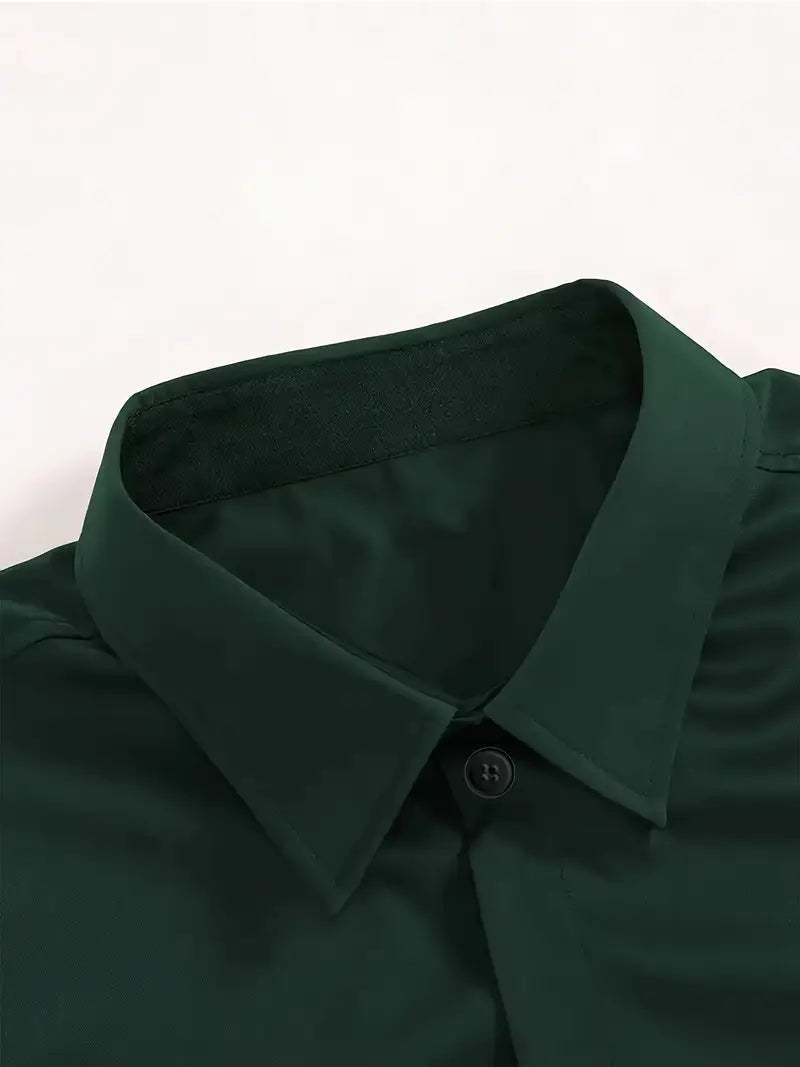 Camicia Uomo Su Misura Manica Lunga con Bottoni