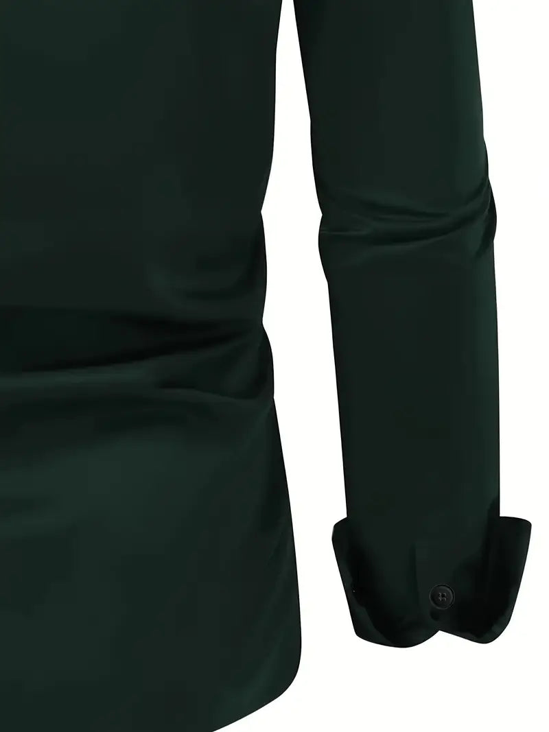 Camicia Uomo Su Misura Manica Lunga con Bottoni