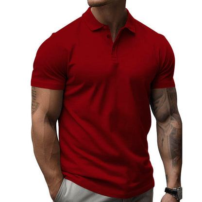 Polo Uomo Manica Corta Vestibilità Sportiva
