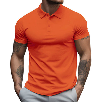 Polo Uomo Manica Corta Vestibilità Sportiva