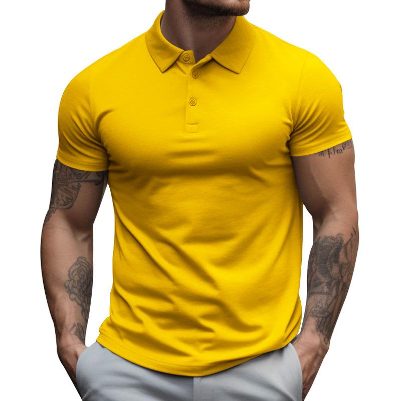 Polo Uomo Manica Corta Vestibilità Sportiva