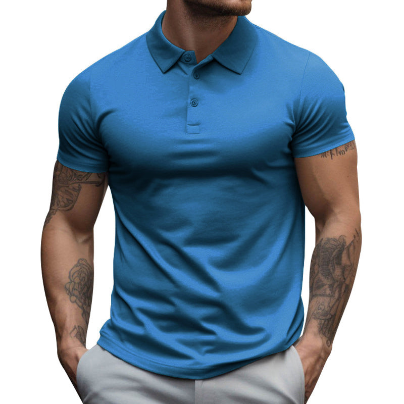 Polo Uomo Manica Corta Vestibilità Sportiva
