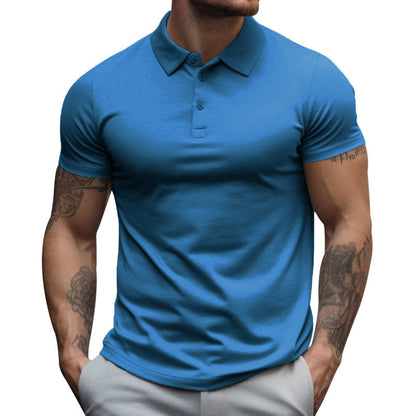 Polo Uomo Manica Corta Vestibilità Sportiva