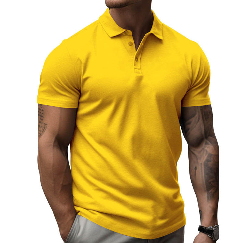 Polo Uomo Manica Corta Vestibilità Sportiva
