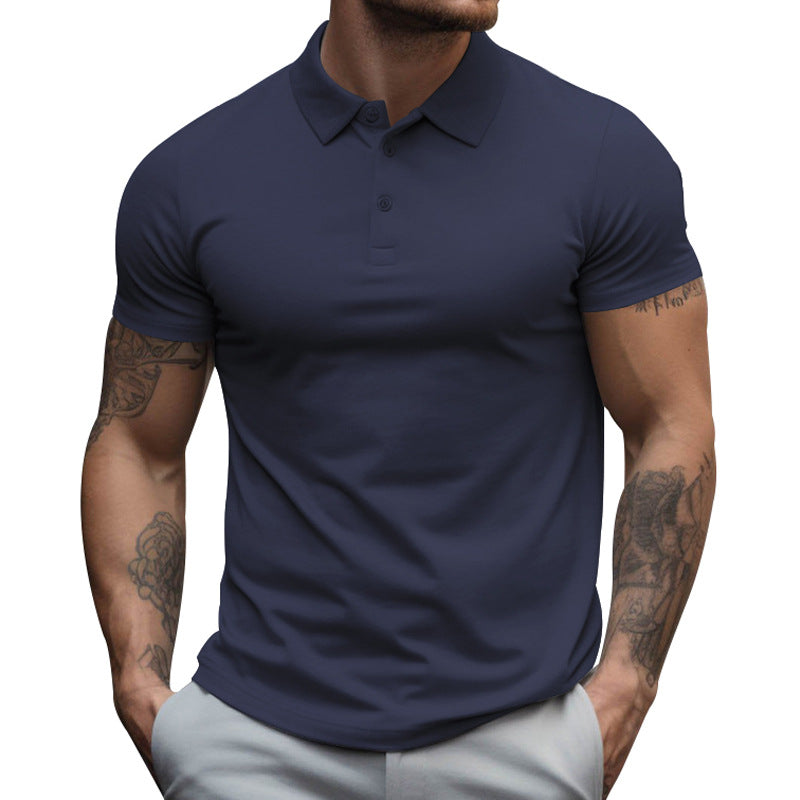 Polo Uomo Manica Corta Vestibilità Sportiva