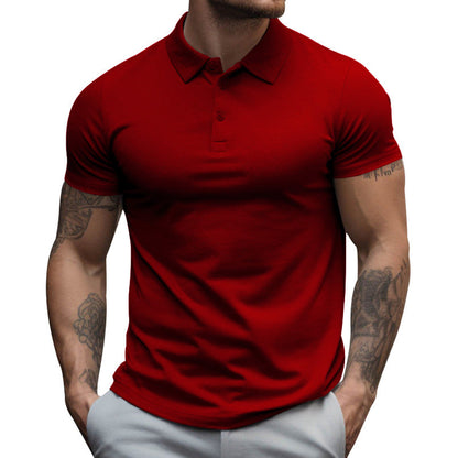 Polo Uomo Manica Corta Vestibilità Sportiva