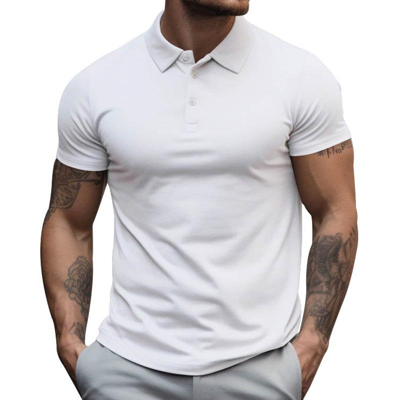 Polo Uomo Manica Corta Vestibilità Sportiva