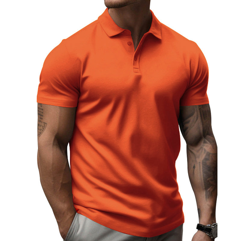 Polo Uomo Manica Corta Vestibilità Sportiva