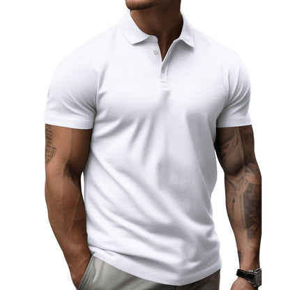 Polo Uomo Manica Corta Vestibilità Sportiva