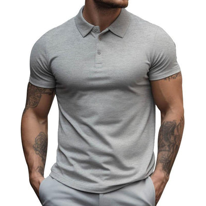 Polo Uomo Manica Corta Vestibilità Sportiva