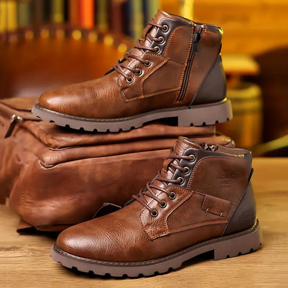 Stivaletto Uomo in Pelle Confortevole Vestibilità Slim - Brentozzi