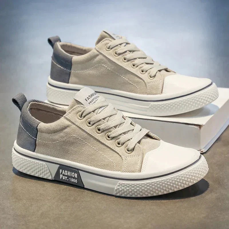 Sneaker Bassa Unisex Tela con Lacci