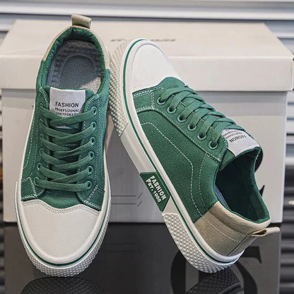 Sneaker Bassa Unisex Tela con Lacci