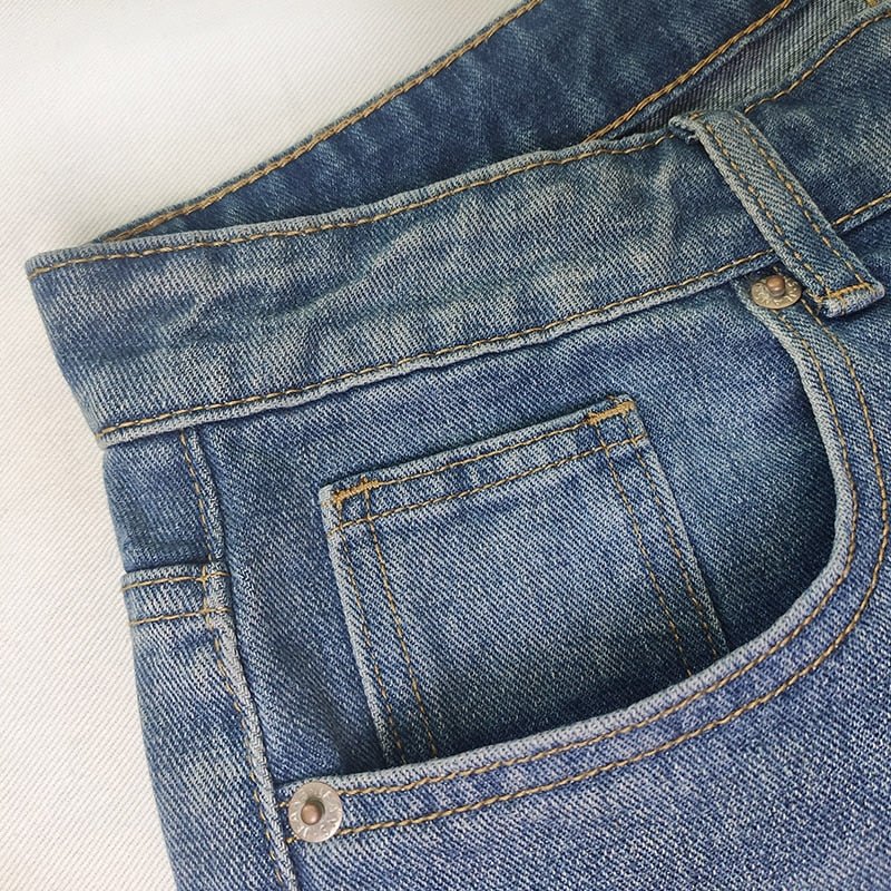 Pantaloni Donna Baggy in Cotone Ampia Gamba Casual