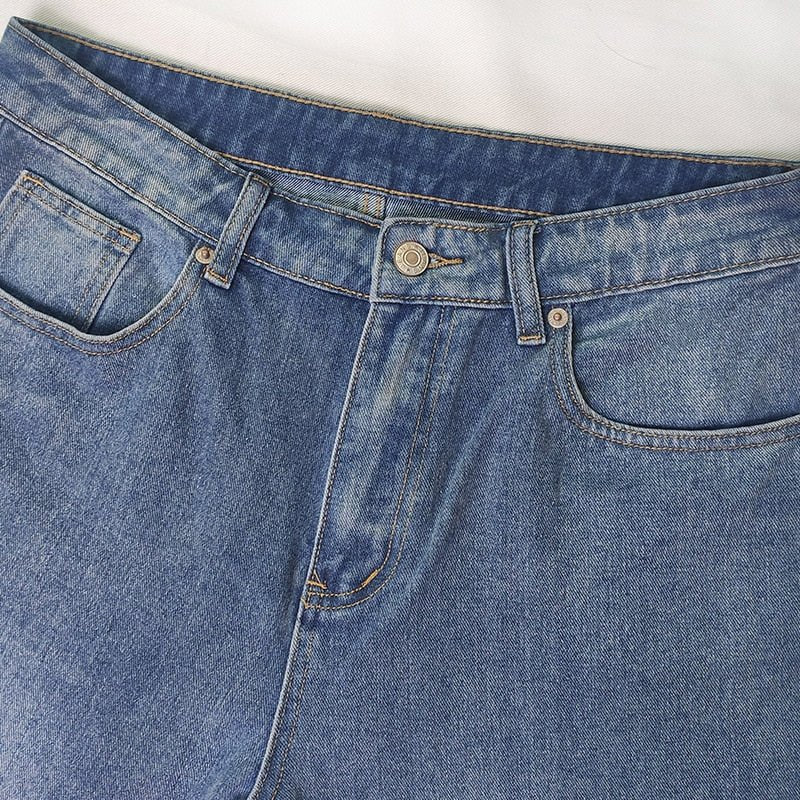 Pantaloni Donna Baggy in Cotone Ampia Gamba Casual