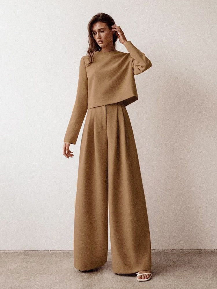 Completo Due Pezzi Donna Elegante Vestibilità Ampia - Brentozzi