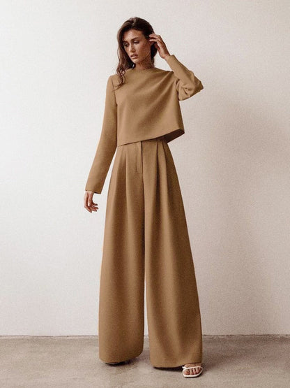 Completo Due Pezzi Donna Elegante Vestibilità Ampia - Brentozzi