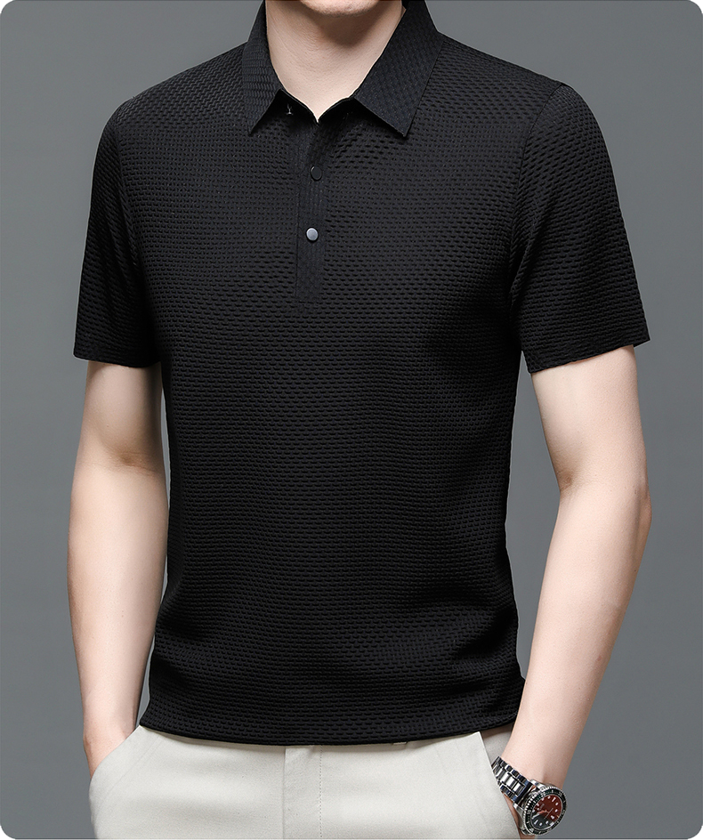 Polo Uomo in Mesh Vestibilità Regular