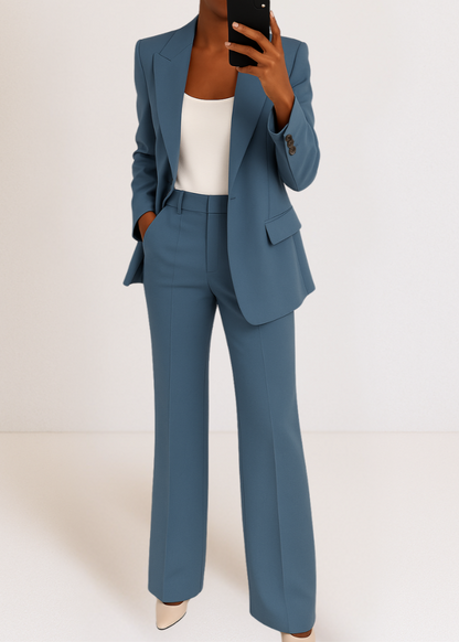 Completo Donna Due Pezzi e Pantaloni Regular Fit